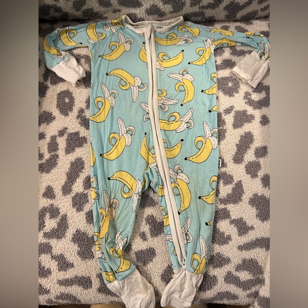 Little Sleepies Banana Zippy - 3-6 Months